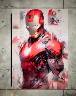 Heroes in Metal: Collection: Iron Man Metal Poster SH-IM-002