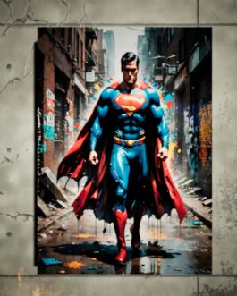 Heroes in Metal: AI Edition – Superman